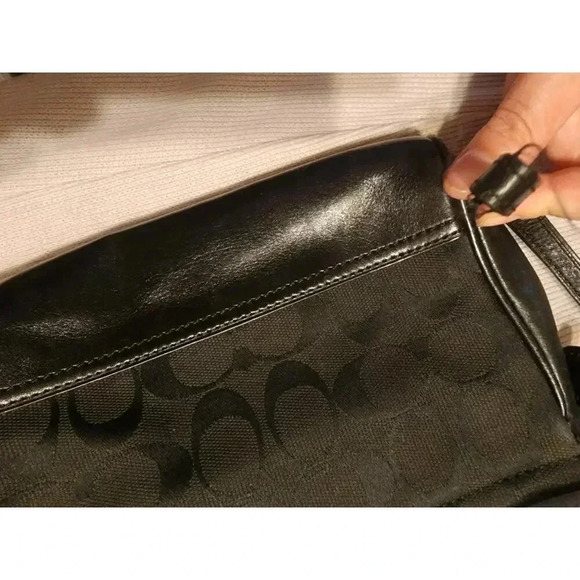 Black Coach Wristlet - Picture 4 of 6